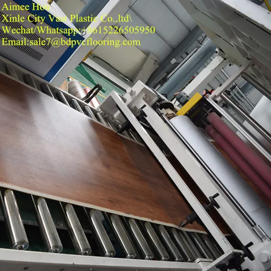 Easy Installation Rigid Core Spc Flooring Tiles
