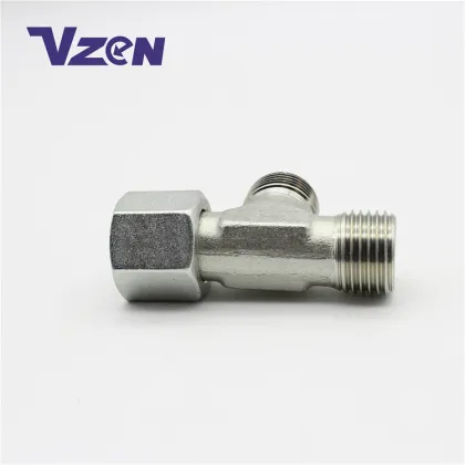 Factory Direct Parker EL Nut Run Tee Fittings with Swivel Nut - Carbon Steel Pipe Fittings