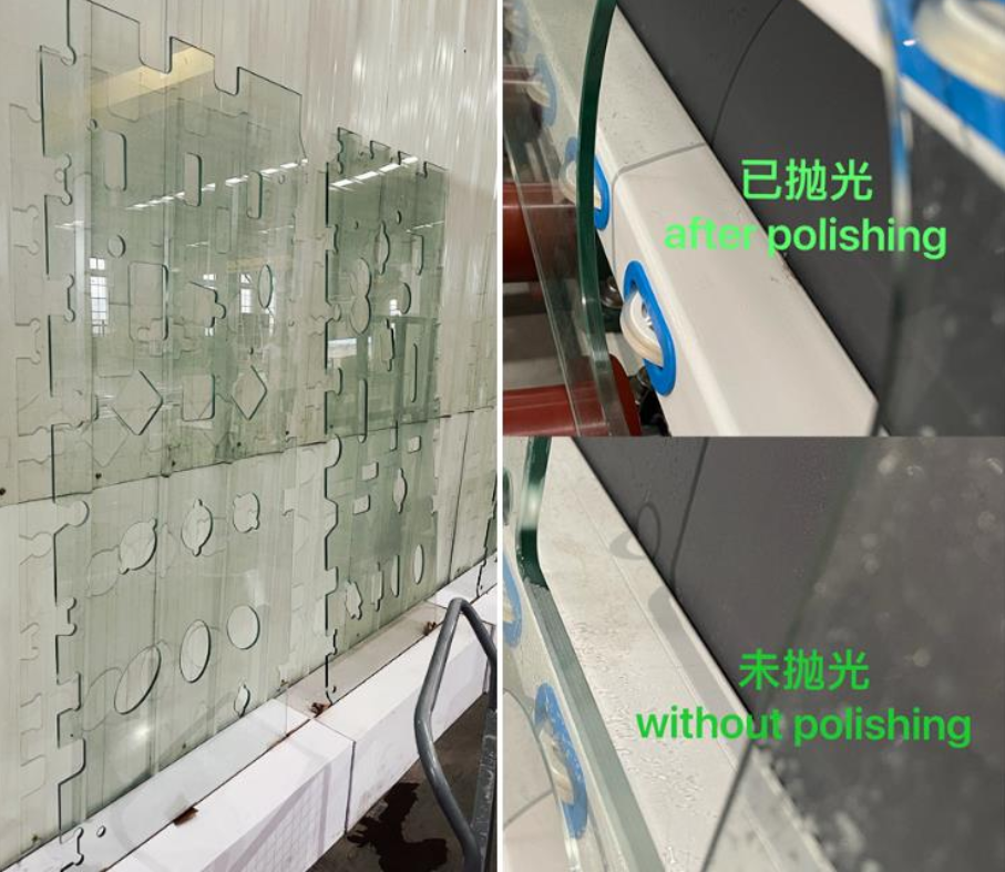 Automaitc CNC Glass working center for milling,drilling and polishing