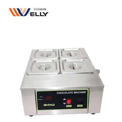 Electric Stainless Steel Chocolate Melting and Tempering Machine for Dark Chocolate