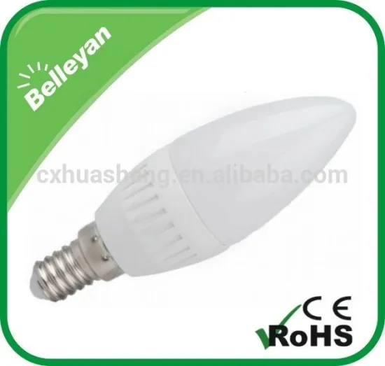 New product2016 led candle lamp 4w e14 energy saving led lights for illumination