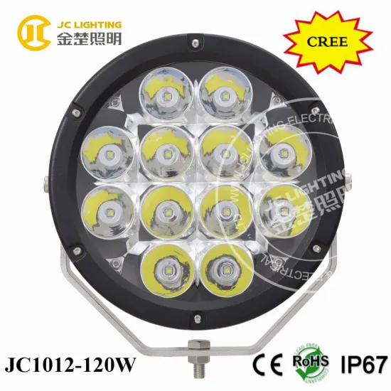 120w cree led driving light, motor 12v 120w car light, mini transformer 12v 120w headlight