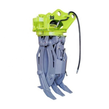 Hydraulic Log Grapple for Excavator - 20Ton to 30Ton Scrap Grapple for Rocks and Steel