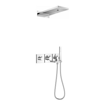 Douche de pluie de salle de bain thermostatique