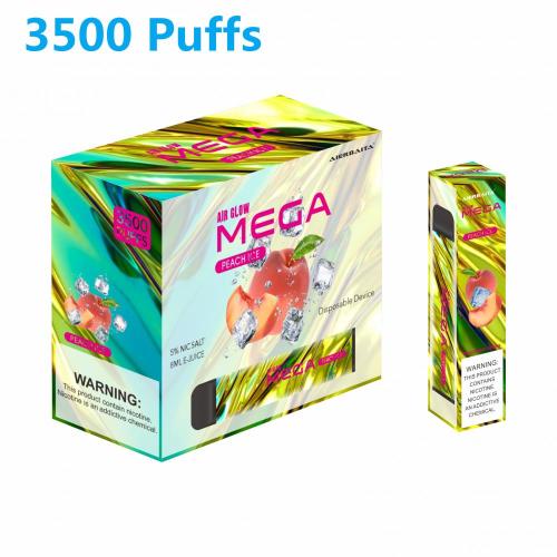 3500puffs Battery electric hookah vape pen