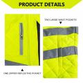 Ansi hi vis fleece Winter Safety Work Work Work Vest