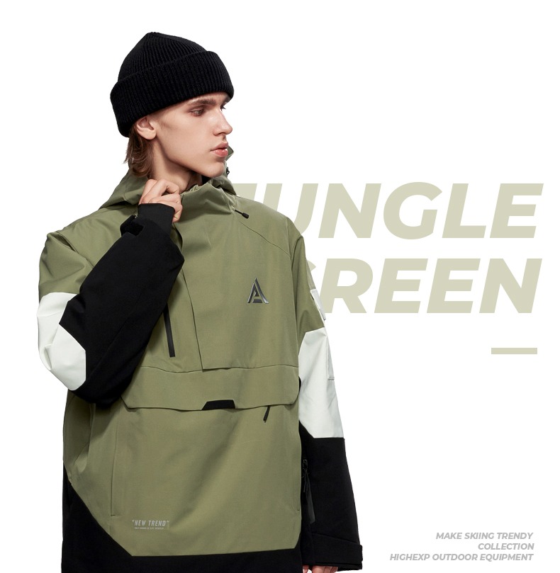 Warm Plus Size Pullover Anorak