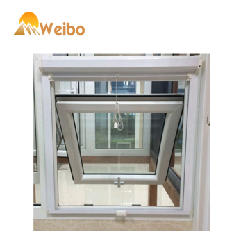 China Factory UPVC Black PVC Top Hung Awnings