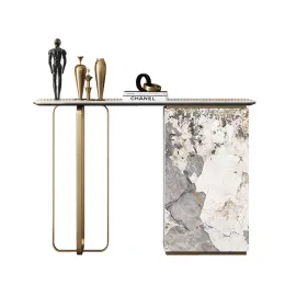 Modern luxury fashion Sintered Stone console table