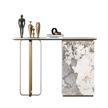 Modern luxury fashion Sintered Stone console table
