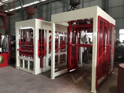 QT4-15 automatic electric concrete block making machine