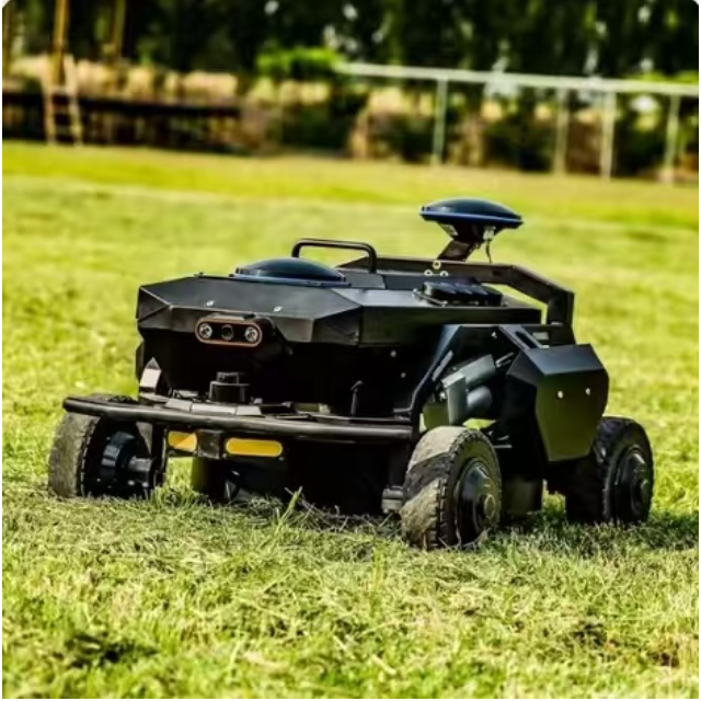 4WD Off-Road Intelligent Lawn Mower Robot