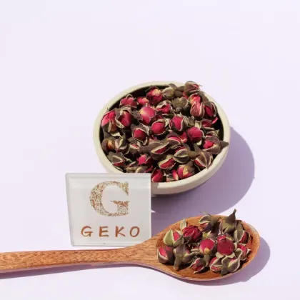 GEKO Food Promotional Drinks Flowers Rose for Blooming Tea