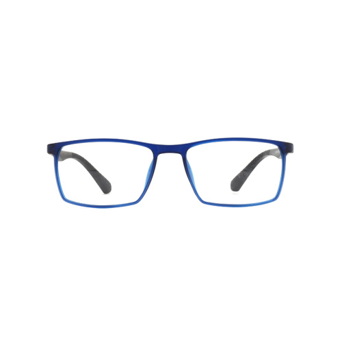 Custom Logo Mens Rectangle TR90 Optical Frame Eyeglasses