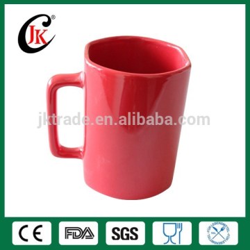 Wholesale customized square porcelain mug cup for coffee