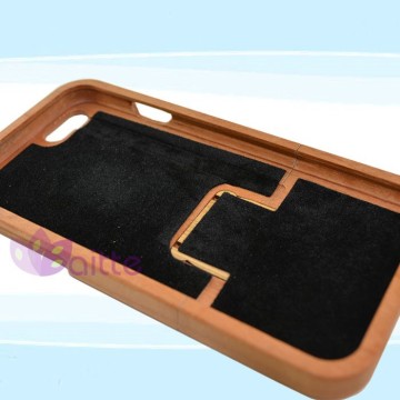 OEM carving OEM design fatory wood phone case for IPHONE