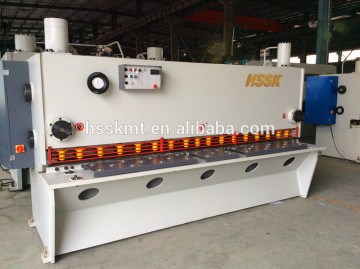 QC11Y-8X4000 Guillotine shear, cnc hydraulic shearing machine