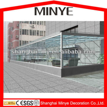 Shanghai minye aluminum insulated glass sunroom system