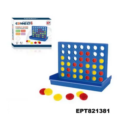 Promotional Dollartoys: Connect 4 - The Classic Push-4 Lineup Board Game for Logical Thinking and Fun