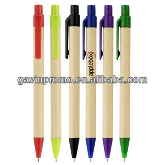 Recycled paper cheap pen for promotion