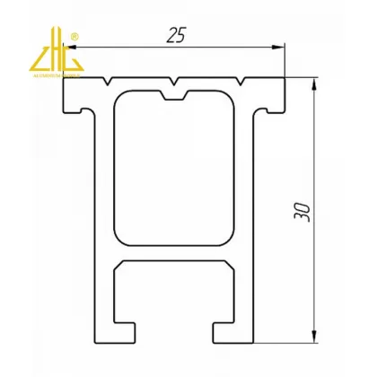Customized Elevator Aluminum Profiles and Accessories