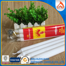 400G South Africa Big White Household Fluted Candles