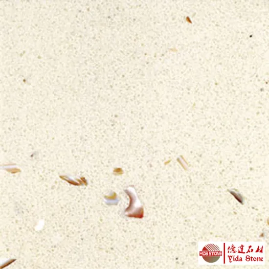 Shell Yellow Marble (Artifical stone ,Synthetic marble, Man-made stone )