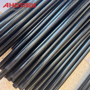 Haste de fibra de vidro preto