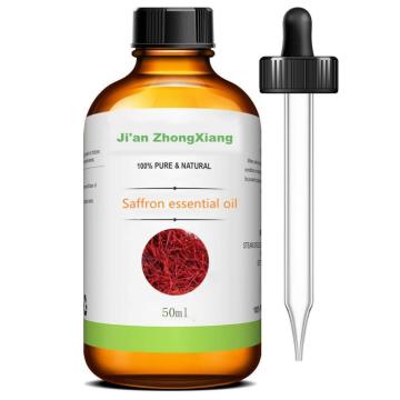 Huile essentielle de fleur de safran naturel en gros pure