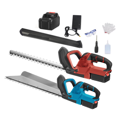 Garden Tools 21V Rechargeable Lithium Battery Brushless Motor Portable Handheld Tea Picking Pruning Machine Hedge Trimmer