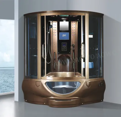 Luxury Shower Rooms: Steam Rooms, Spa Bathtubs, and Massage Steam Cabins