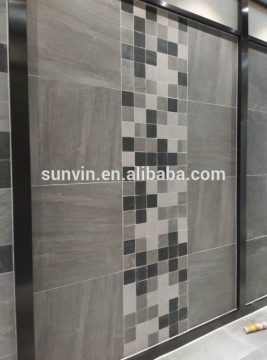 600x600 grey concrete cement series outdoor porcelain floor rustic tiles from foshan china