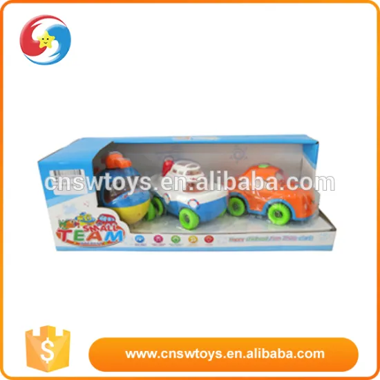 High quality strong colorful plastic children friction car with light and sound