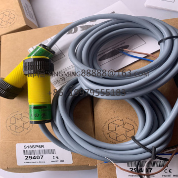 En stock S18SP6R y S186E Sensores de interruptor fotoeléctrico