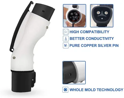 Highfly AC Electric Vehicle Charger Connectors, Socket, Plug, TPc to Type 1 EV Adapter