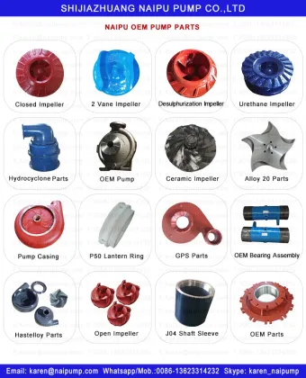 Ceramic Slurry Pump parts