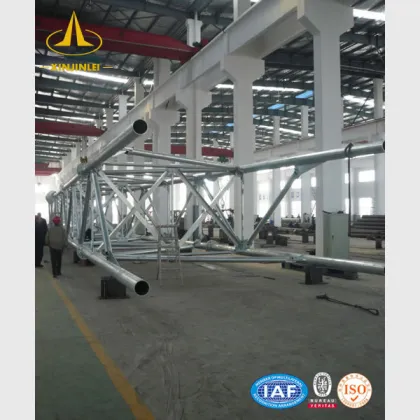 Galvanized Steel Transmission Line Towers