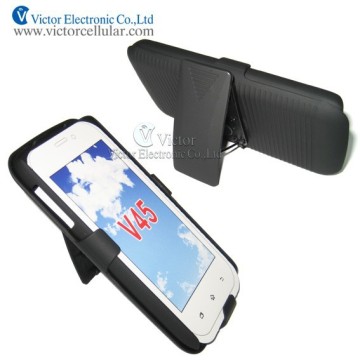HOT Mobile phone clip stripes holster cases for NEXTEL V45