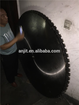 CLC block brick cutting machine by alloy blade