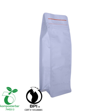 Sac PLA biodégradable en plastique zip