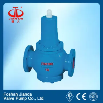 Y416X/Y110X ductile iron flange end pressure reducing stabilization valve