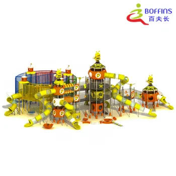 Bee Hive Cluster Outdoor Play Structure for Kids