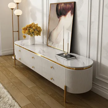 Modern High-Quality Wooden TV Stand for Living Room Furniture