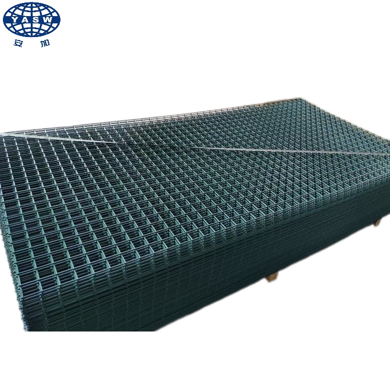 ANJIA PVC Coated Welded Wire Mesh Panel Used in Residential Garden and Outdoor Fencing Projects