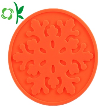 Van Goede Kwaliteit Silicone Table Coaster Round for Drinks