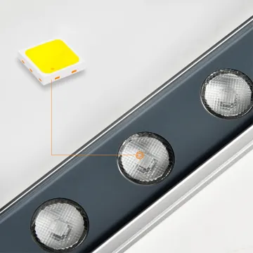 IP65 Slim RGB LED Wall Washer for Building Exterior Lighting