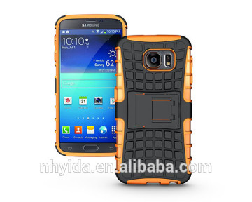 New Arrival! Kickstand Hybrid Combo Shockproof Phone Case for Samsung S6 G9200