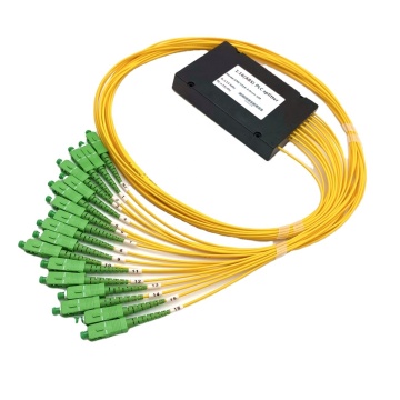 EPON Gpon Gpon FTTH Tipo 1x8 Splitter PLC in fibra ottica di alta qualità con connettori LC/SC