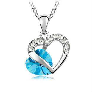 Fashion jewelry crystal necklace