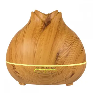 400ml Wood Grain Aromatherapy Essential Oil Diffuser
